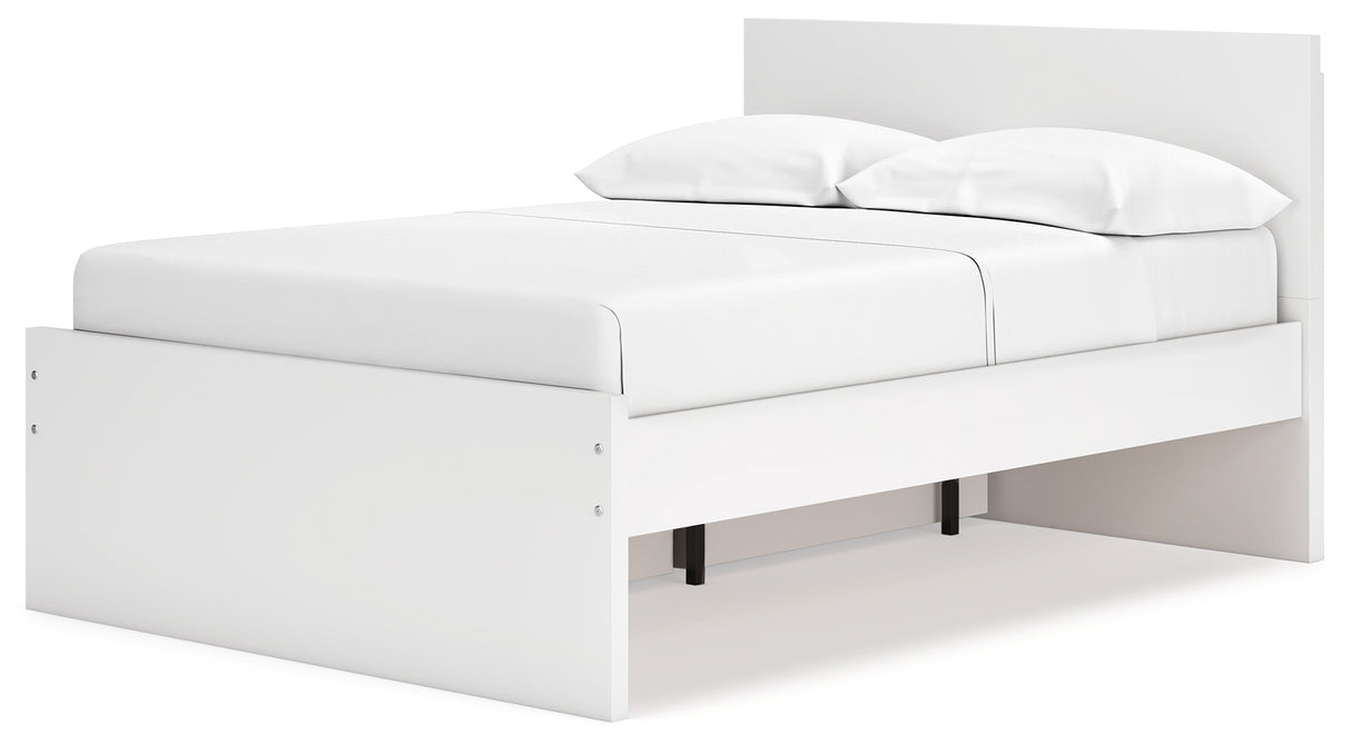 Onita Full Panel Platform Bed with 1 Side Storage (Variation Bed Size: Full)