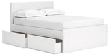 Onita Full Panel Platform Bed with 1 Side Storage (Variation Bed Size: Full)