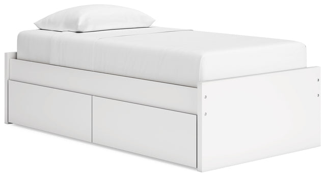 Onita Twin Platform Bed with 1 Side Storage (Bed Size: Twin)