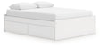 Onita Queen Platform Bed with 1 Side Storage