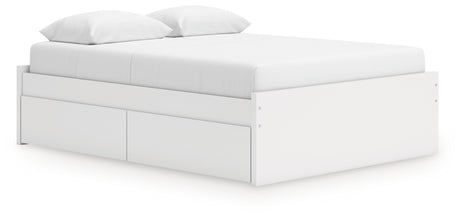 Onita Queen Platform Bed with 1 Side Storage