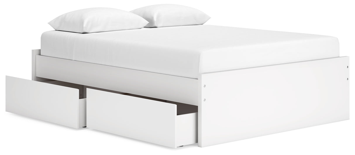 Onita Queen Platform Bed with 2 Side Storage (Variation Bed Size: Queen)