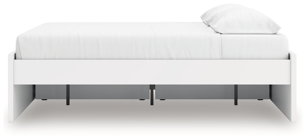 Onita King Platform Bed with 1 Side Storage