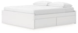 Onita King Platform Bed with 2 Side Storage