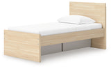 Onita Twin Panel Platform Bed with 1 Side Storage