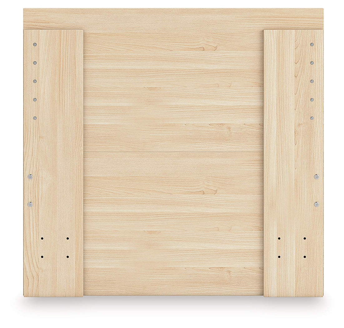 Onita Twin Panel Platform Bed with 1 Side Storage