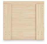 Onita Twin Panel Platform Bed with 1 Side Storage