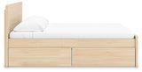 Onita Queen Panel Platform Bed with 2 Side Storage