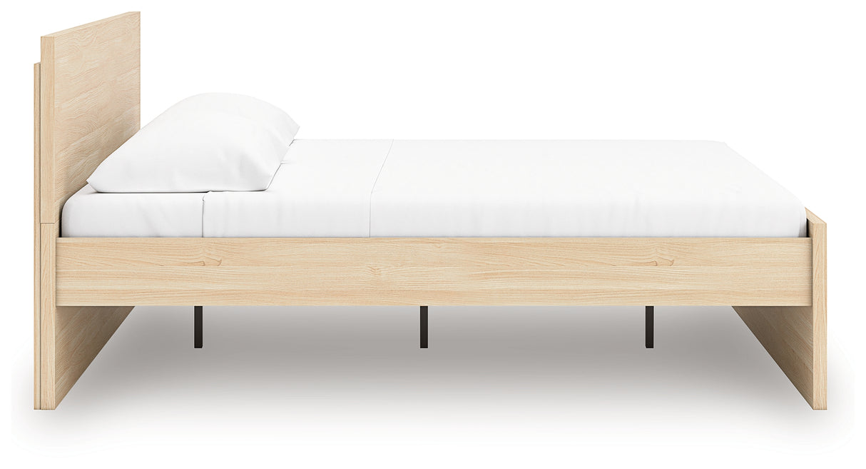Onita Queen Panel Platform Bed with 2 Side Storage