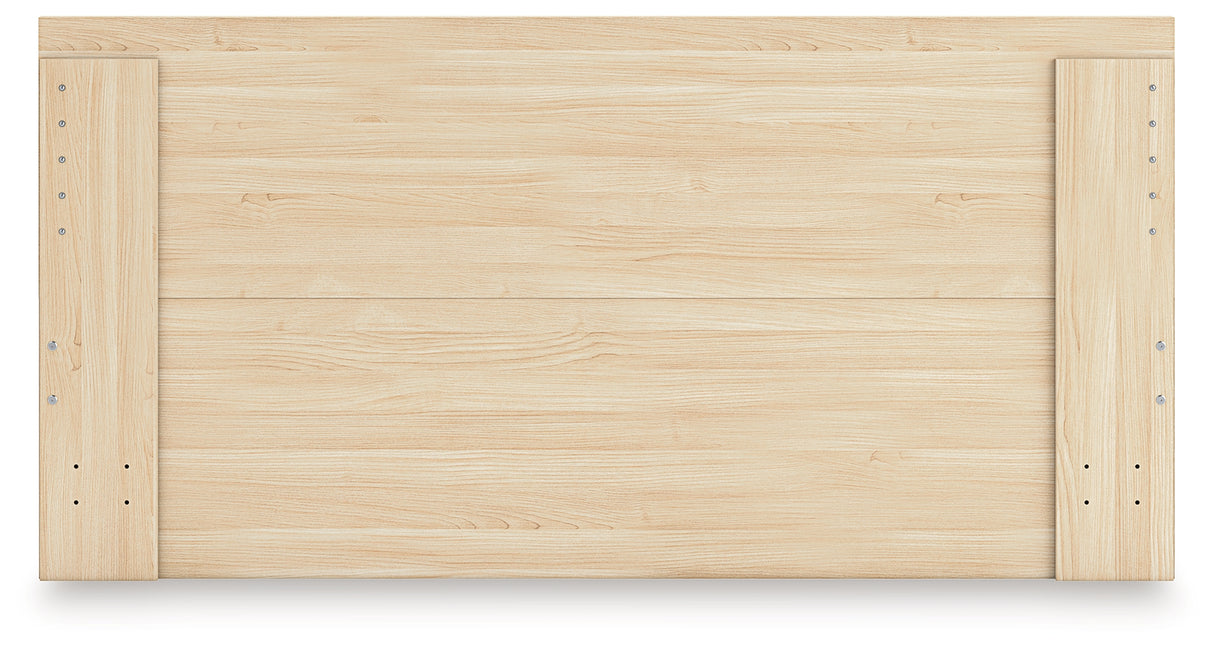 Onita King Panel Platform Bed with 2 Side Storage