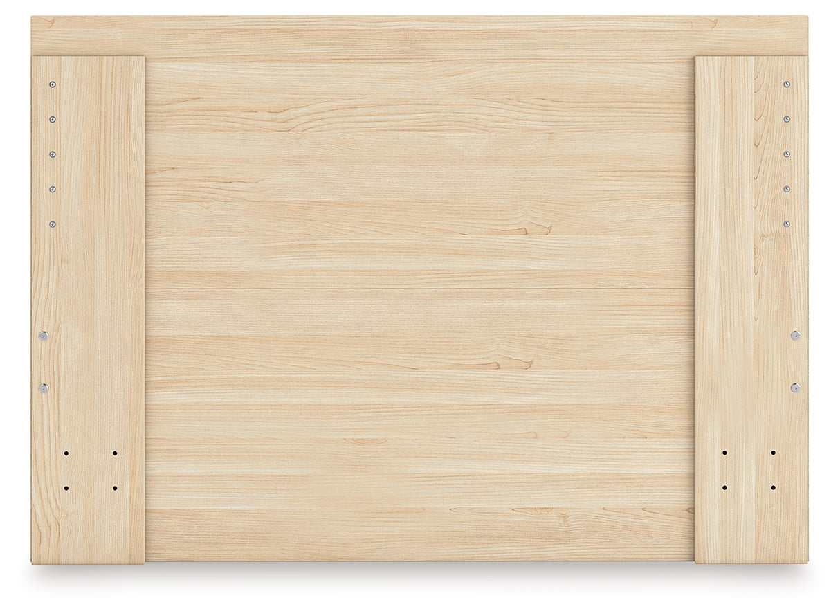 Onita Full Panel Platform Bed with 1 Side Storage