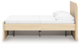 Onita Full Panel Platform Bed with 1 Side Storage