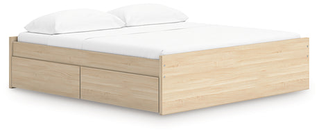 Onita King Platform Bed with 2 Side Storage