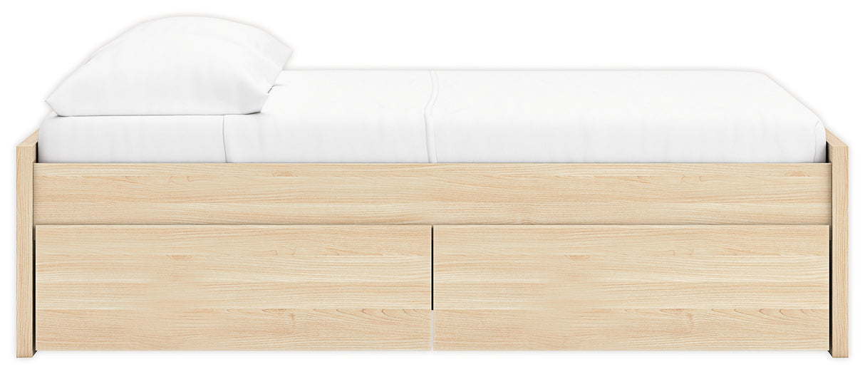 Onita Full Platform Bed with 1 Side Storage