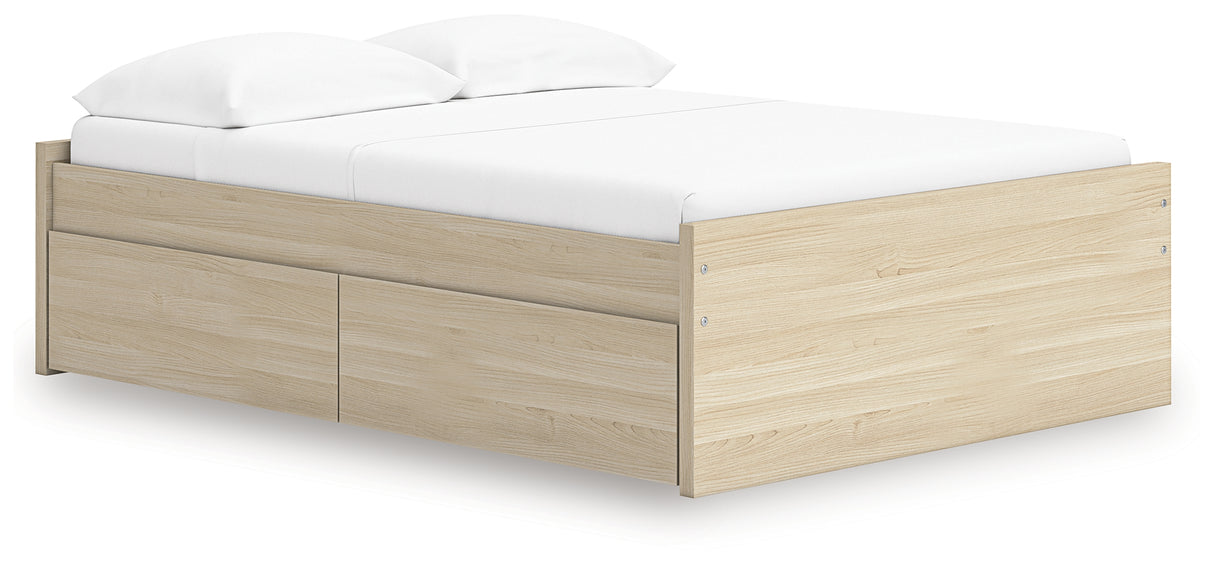 Onita Full Platform Bed with 2 Side Storage
