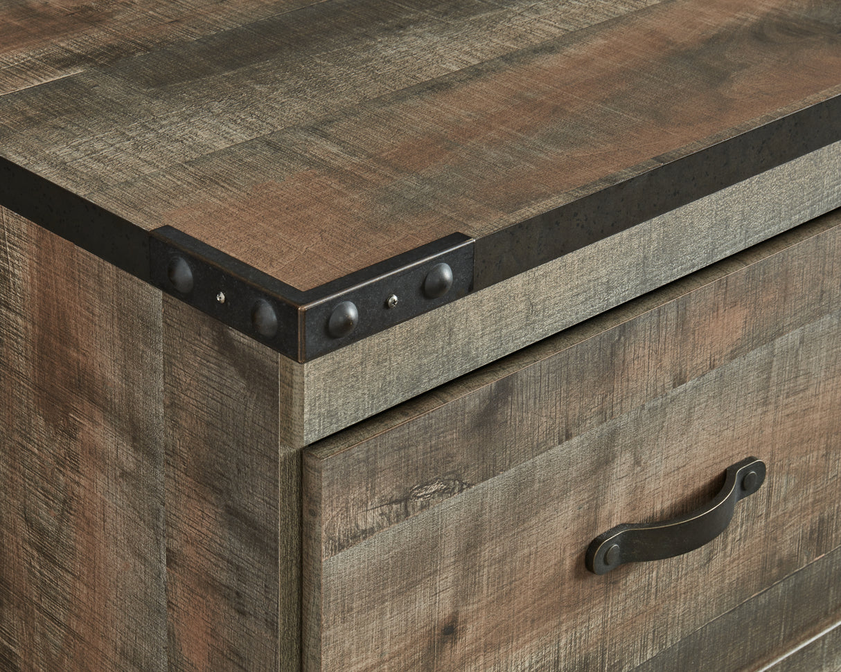 Trinell 4-Piece Entertainment Center with Electric Fireplace (Configuration: 4-Piece (Trinell Pier, Trinell Pier, Trinell Bridge, Trinell 60" TV Stand, Entertainment Accessories Electric Infrared Fireplace Insert))