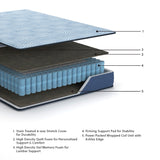 Peak 2.0 12 Hybrid Queen Mattress (Bed Size: California King)
