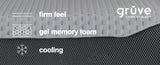 10 Inch Chime Elite Full Memory Foam Mattress in a box