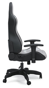 Lynxtyn Home Office Desk Chair (Color: White/Gray)