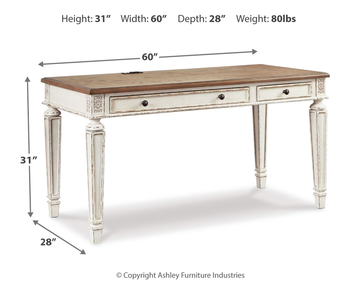 Realyn 60" Home Office Desk