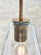 Collbrook Pendant Light (Color: Clear/Brass)