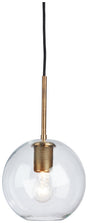 Cordunn Pendant Light (Color: Clear/Brass)