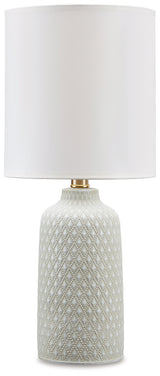 Donnford Table Lamp (Color: Gray)