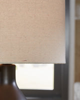 Garinton Table Lamp (Color: Black)
