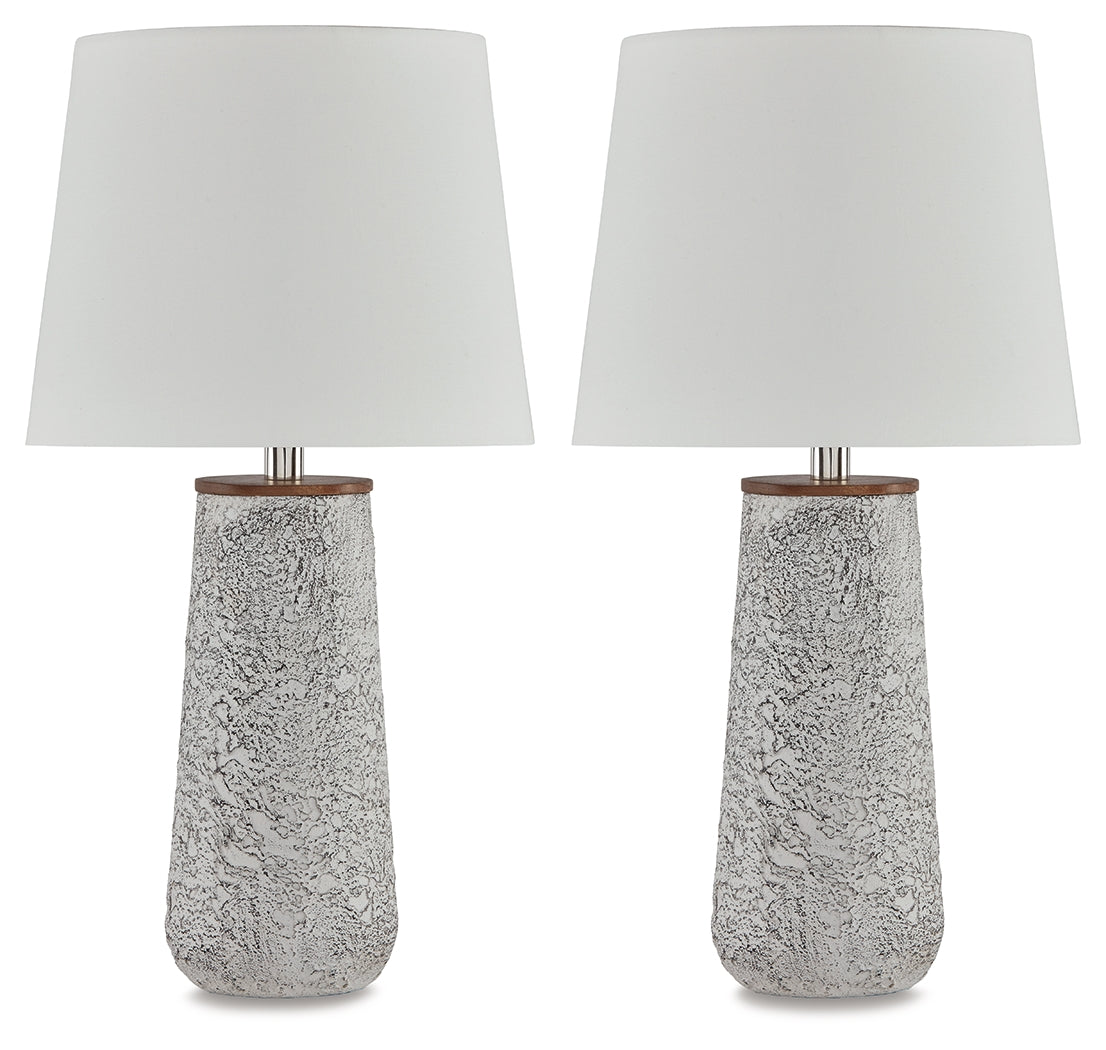Chaston Table Lamp (Set of 2) (Color: Antique White)