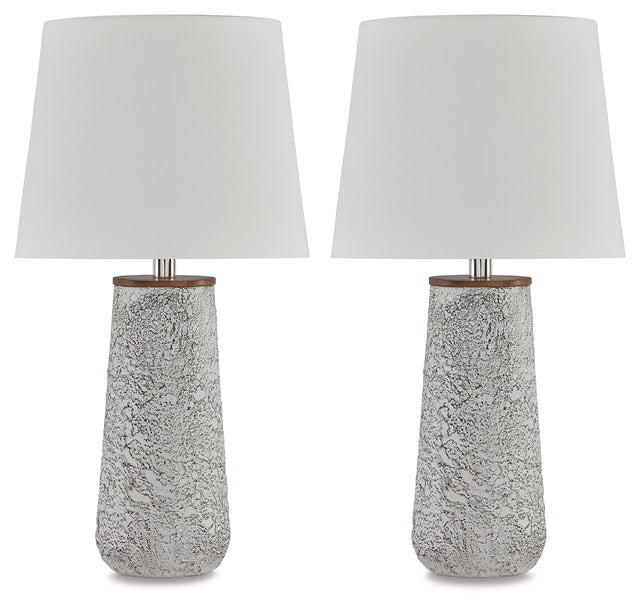 Chaston Table Lamp (Set of 2) (Color: Antique White)