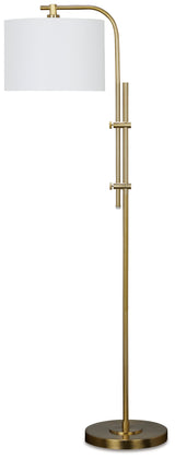 Baronvale Floor Lamp (Variation Color: Brass Finish)