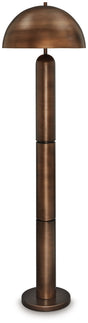 Wendfield Floor Lamp (Color: Antique Copper Finish)