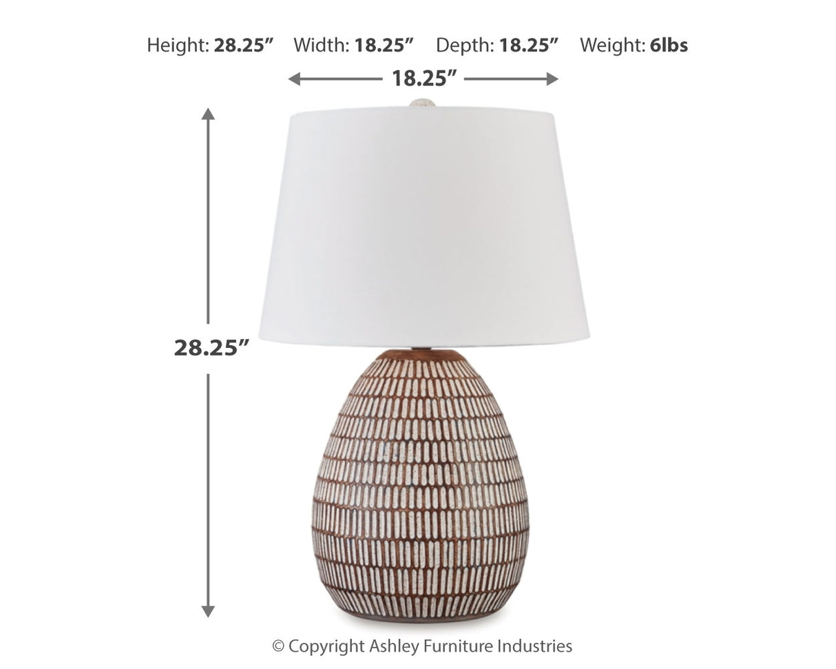 Darrich 2-Piece Table Lamp Set (Table Lamp, Table Lamp)