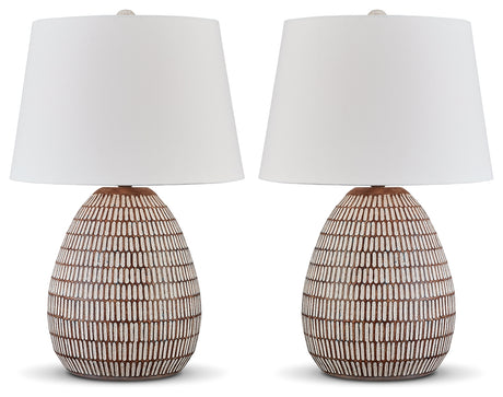 Darrich 2-Piece Table Lamp Set (Table Lamp, Table Lamp)