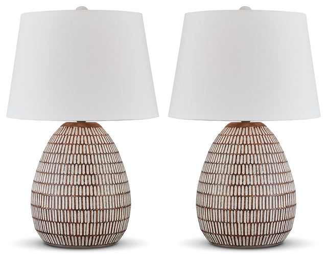 Darrich 2-Piece Table Lamp Set (Table Lamp, Table Lamp)