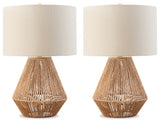 Clayman Table Lamp (Set of 2)