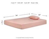 iKidz Pink Full Mattress and Pillow