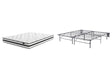 8 Inch Chime Innerspring 2-Piece Mattress with Foundation (King Mattress in a Box, Better than a Boxspring 2-Piece King Foundation)