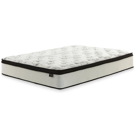 Chime 12 Inch Hybrid 2-Piece Mattress with Adjustable Base (California King Mattress in a Box, Head-Foot Model Best California King Adjustable Base)