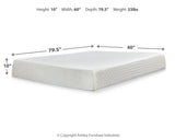 Socalle 2-Piece Queen Platform Bed with Mattress (Queen Platform Bed, 10 Inch Chime Memory Foam Queen Mattress in a Box)