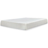 10 Inch Chime Memory Foam 2-Piece Mattress with Foundation