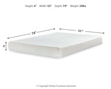 EB3660 2-Piece Full Platform Bed with Mattress (Calverson Full Platform Bed, Chime 8 Inch Memory Foam Full Mattress in a Box)