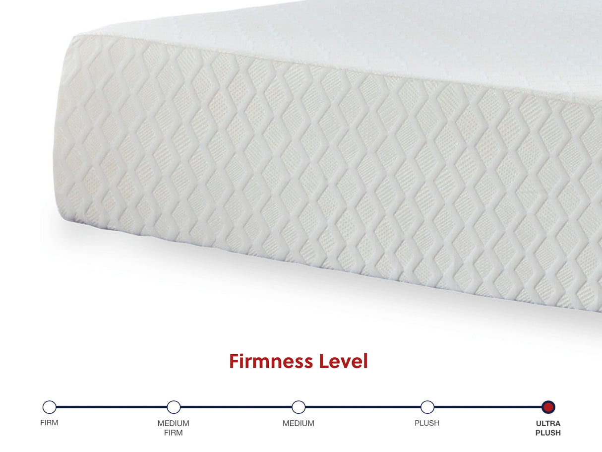 Chime 12 Inch Memory Foam Queen Mattress in a Box (Bed Size: California King)