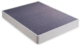Chime 8 Inch Memory Foam 2-Piece Mattress with Foundation (King Mattress in a Box, Foundation King Foundation)
