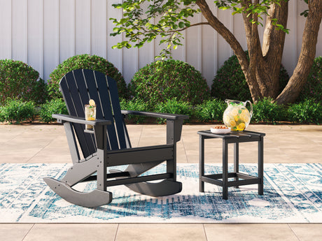 Sundown Treasure 2-Piece Outdoor Chair with End Table