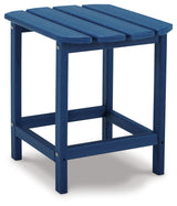 Sundown Treasure End Table (Color: Blue)