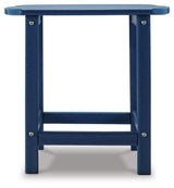 Sundown Treasure End Table (Color: Blue)