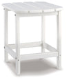 Sundown Treasure End Table (Color: White)