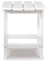 Sundown Treasure End Table (Color: White)