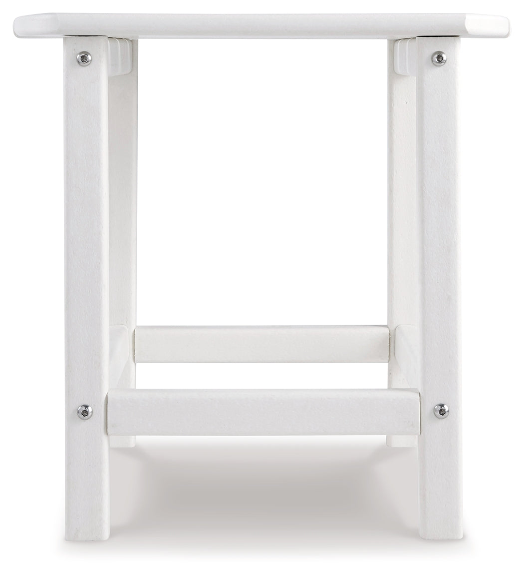 Sundown Treasure End Table (Color: White)